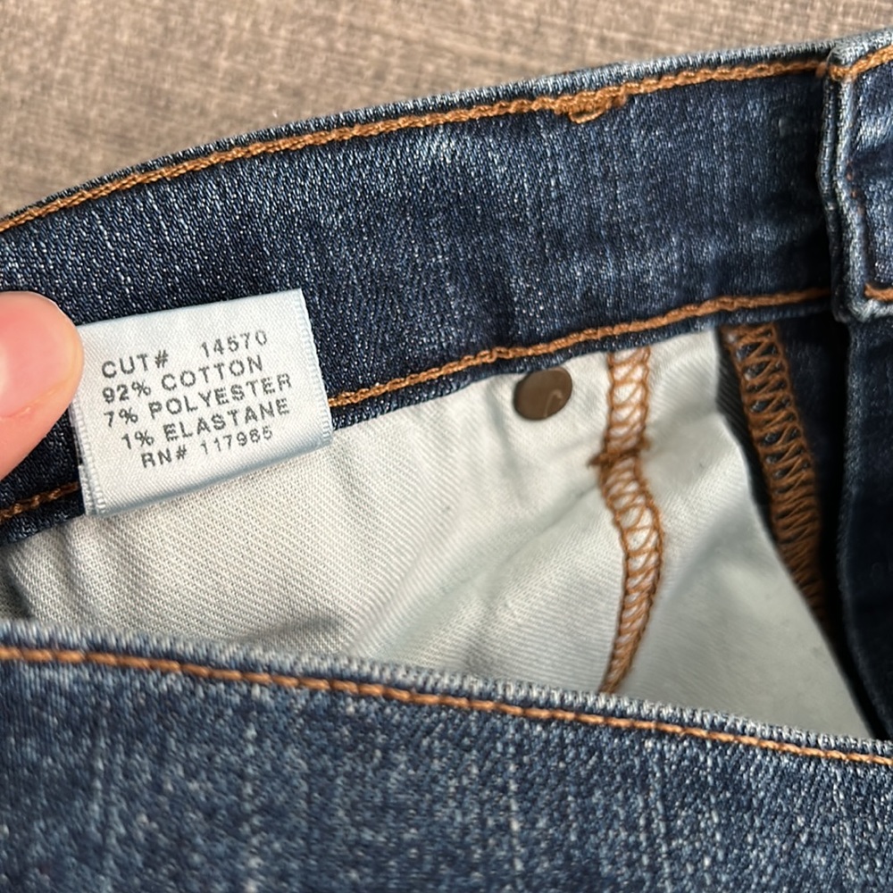 J Brand Dark Wash Jeans Skylar - Picture 6 of 10